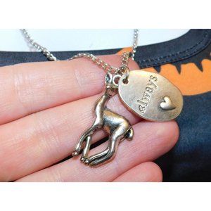 Always Necklace With Deer Charm